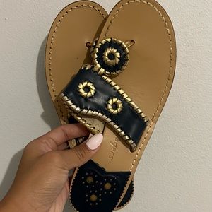 Lightly warn jack rogers